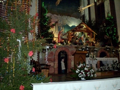 <strong><em>Świąteczna szopka w kościele p.w. św. Michała u o.o. Franciszkanów we Wrocławiu</em></strong>