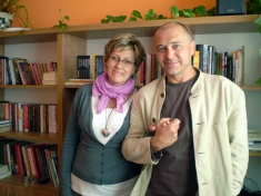 Na zdjęciu: Joanna Szalast i Andrzej Wójcik